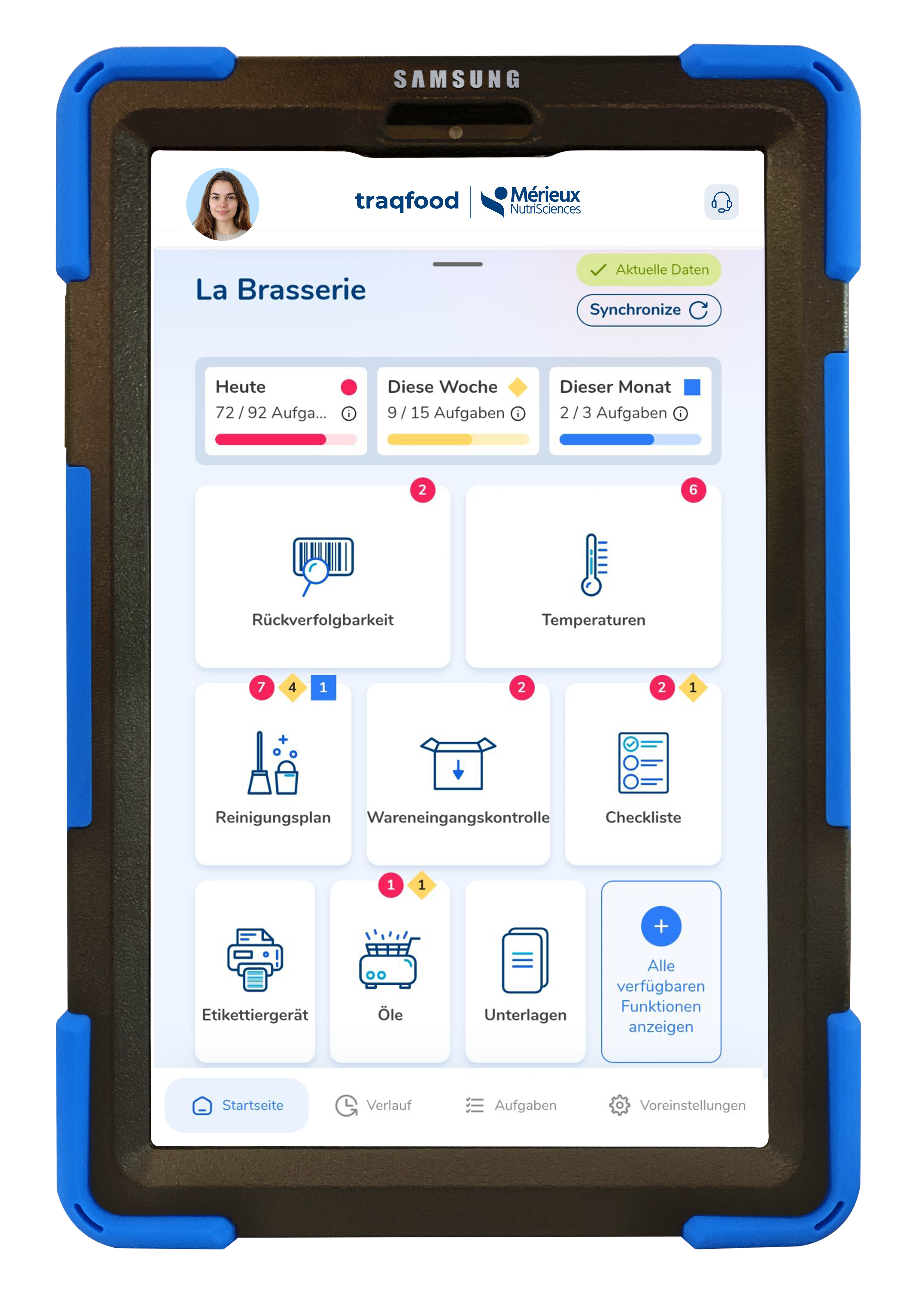 traqfood app