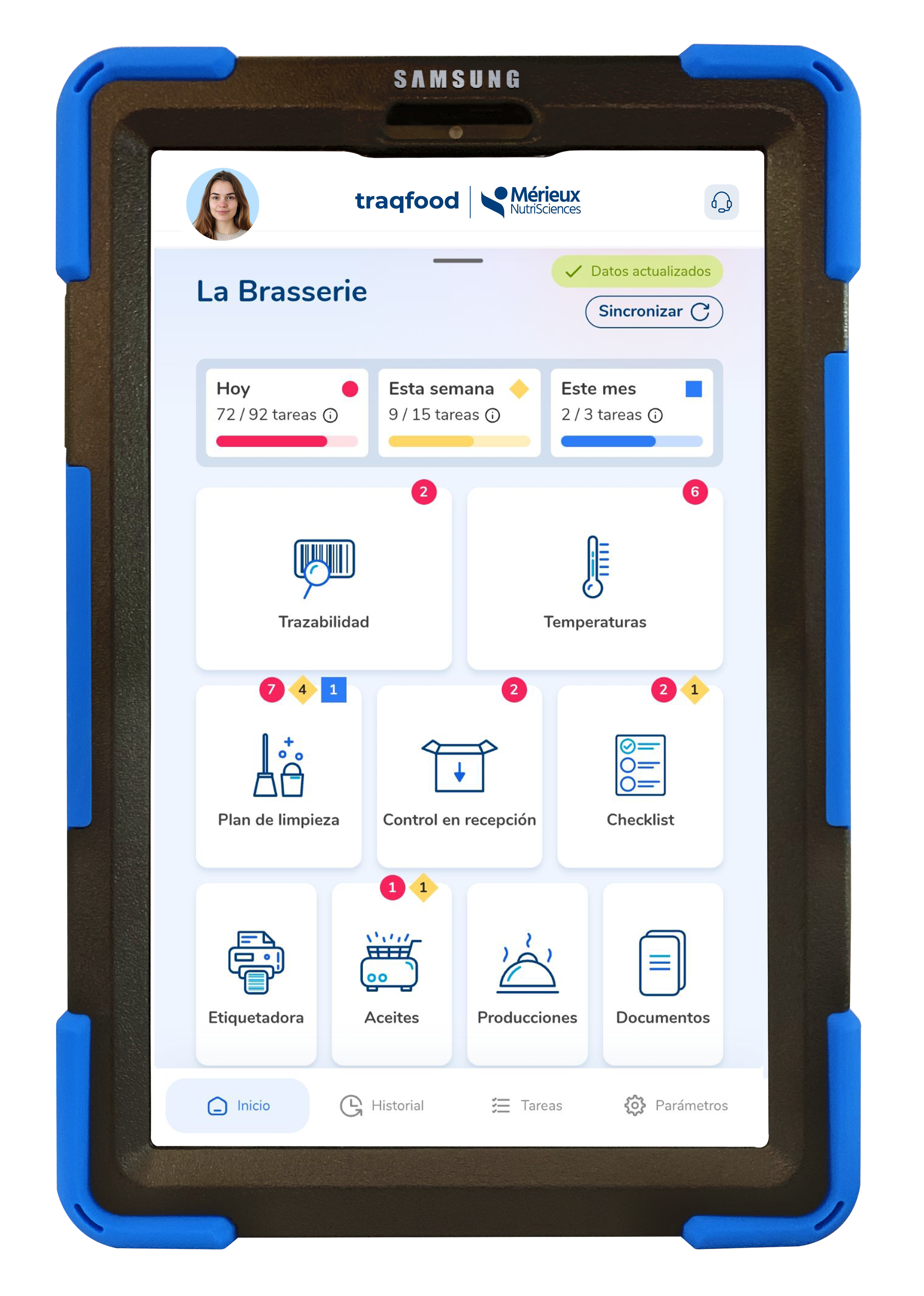 traqfood app