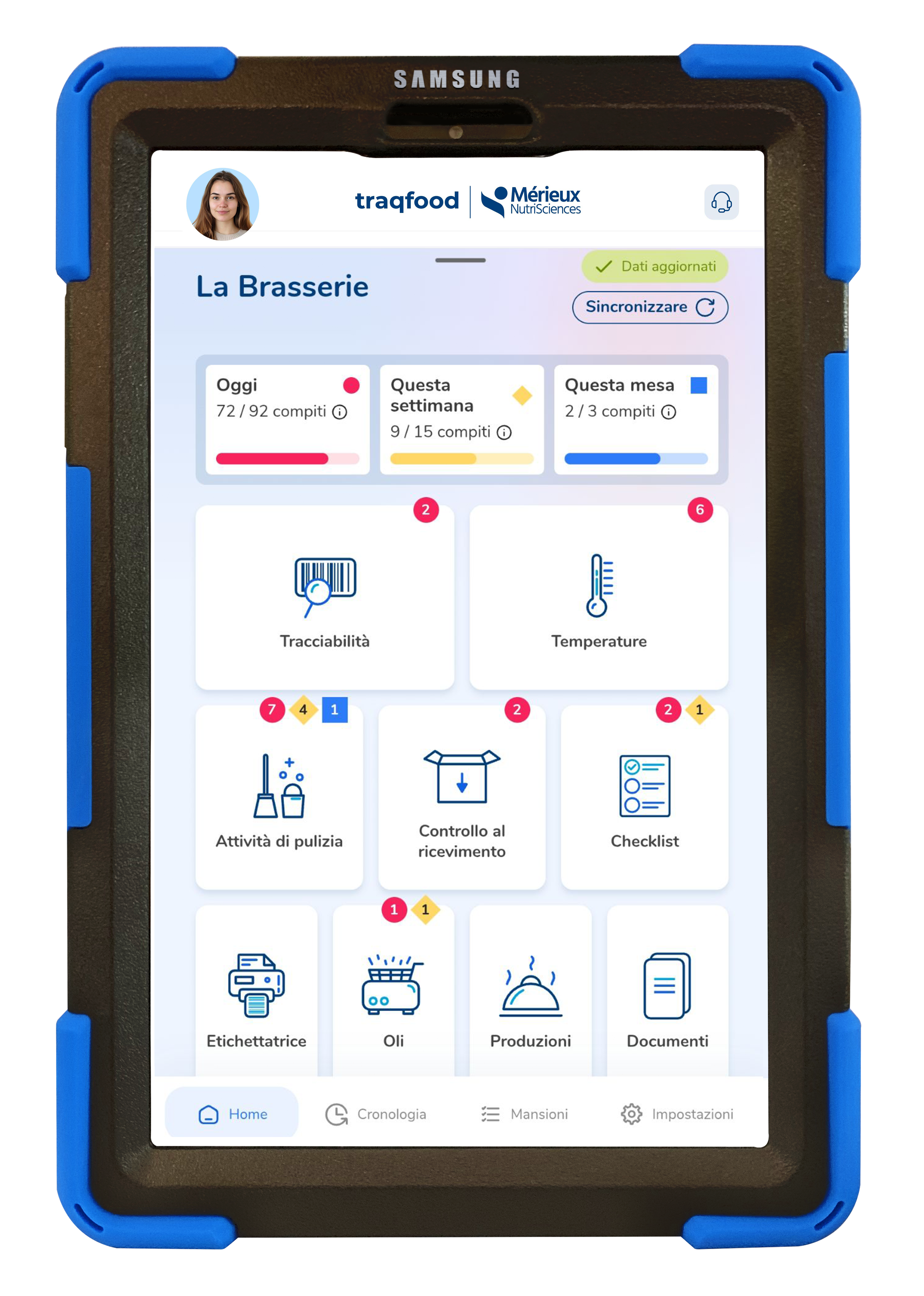 traqfood app
