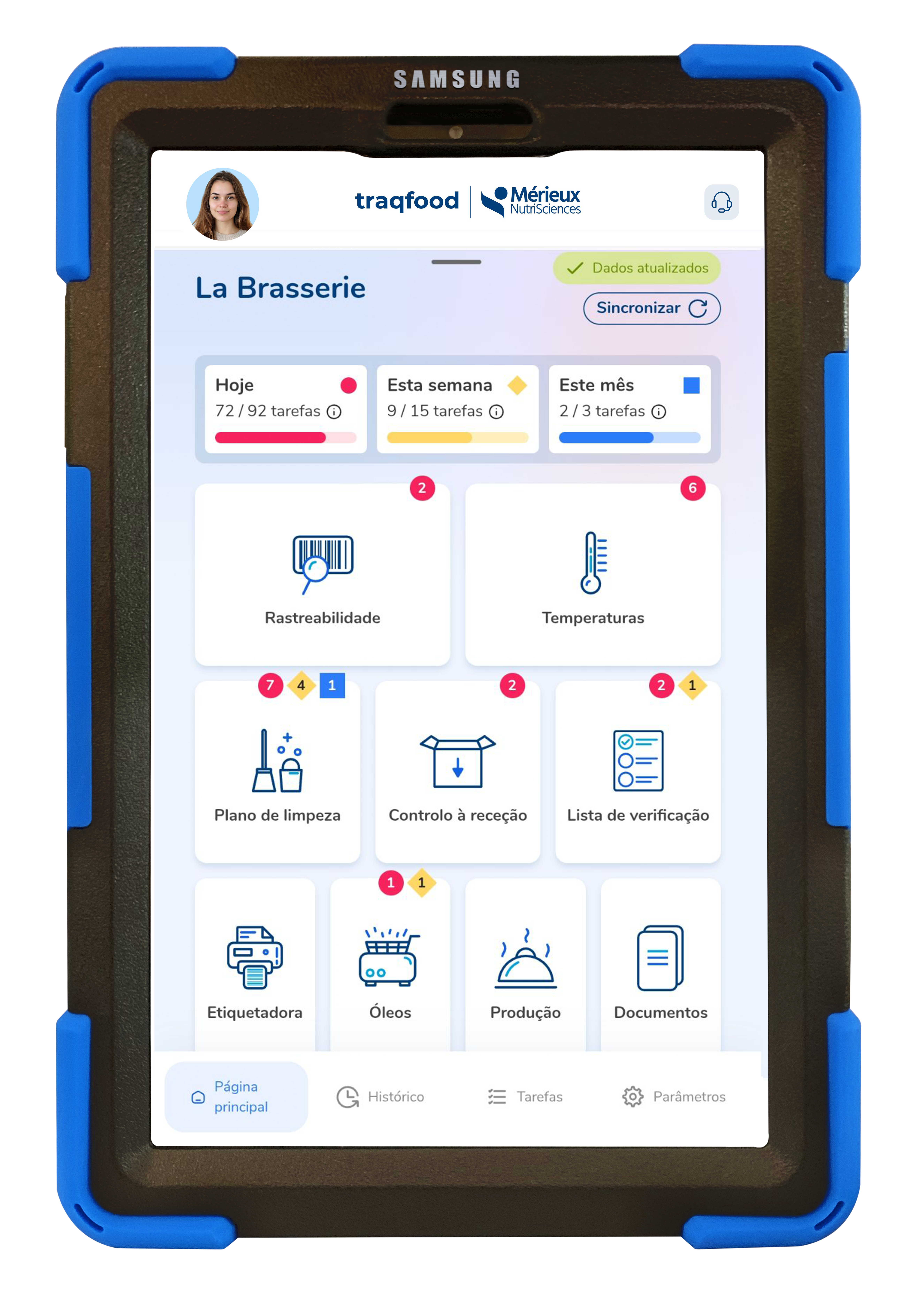 traqfood app