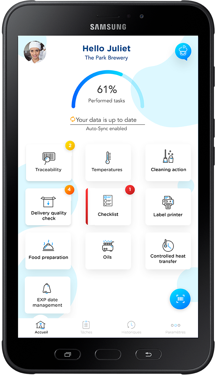 traqfood app